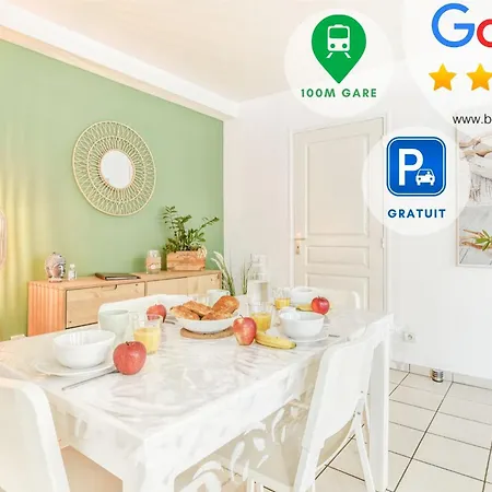 Versailles Cyr L'ecole - Gare Sncf A 100m Et Parking Prive Apartment *